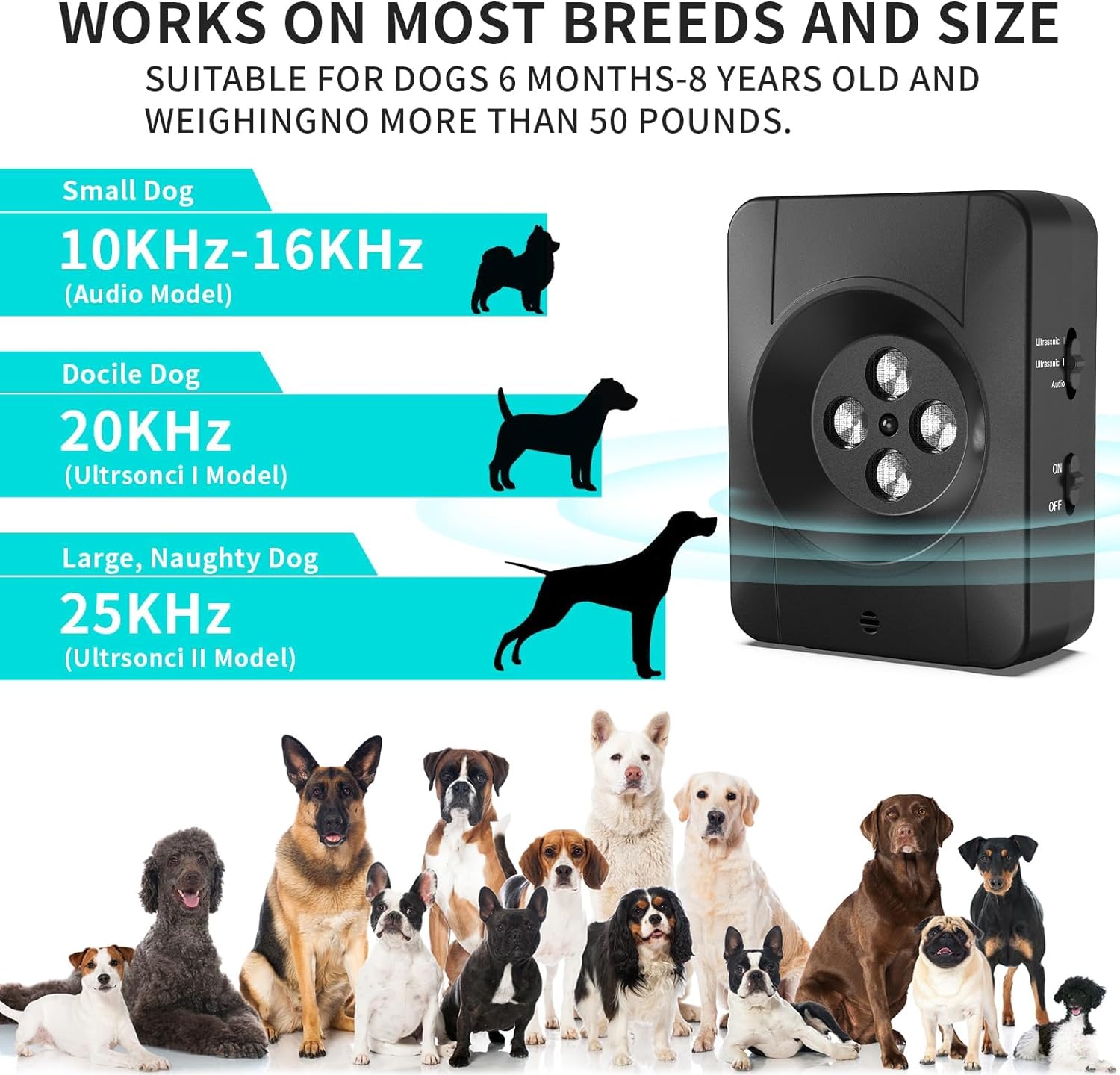 elovpet™ - Ultrasonic Anti Bark Device