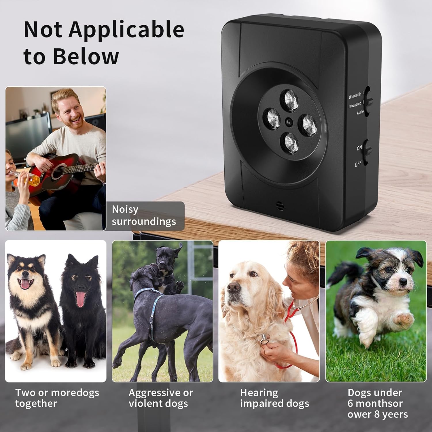 elovpet™ - Ultrasonic Anti Bark Device